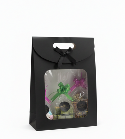 Coffret Prestige  Loukoum à la Pistache, Chocolat Dubaï & Amandes Dragéifiées