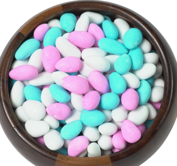 Amandes dragéifiées colorées 250g