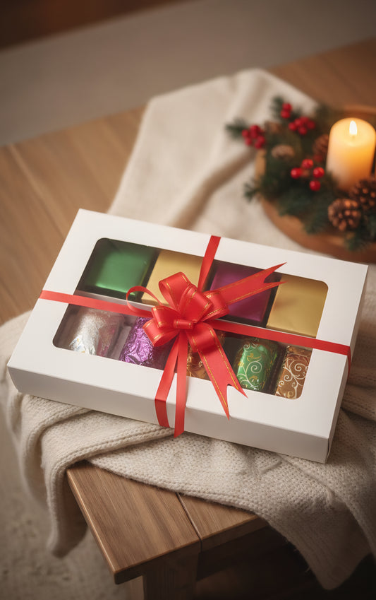 Assortiment de chocolats fins avec noix mix 500g